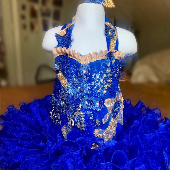 pageant dress shells cheap